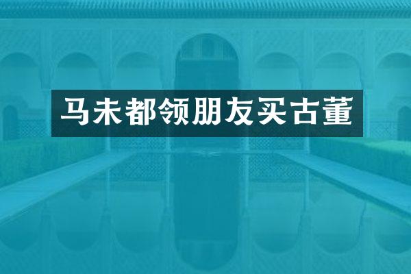 马未都领朋友买古董
