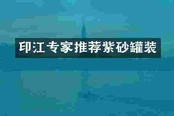 印江专家推荐紫砂罐装