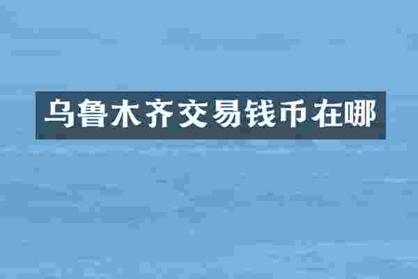 乌鲁木齐交易钱币在哪