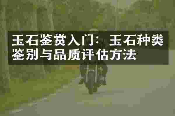 玉石鉴赏入门：玉石种类鉴别与品质评估方法