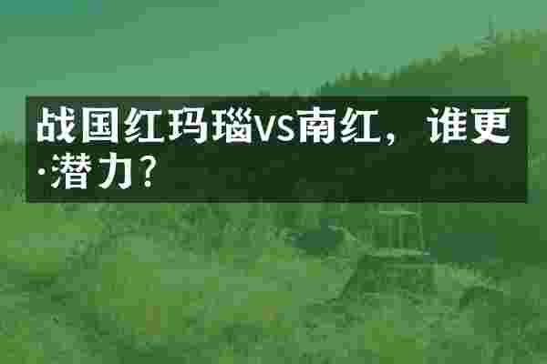 战国红玛瑙vs南红，谁更具潜力？