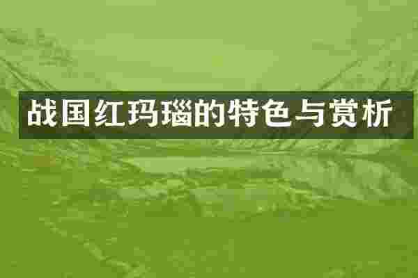 战国红玛瑙的特色与赏析